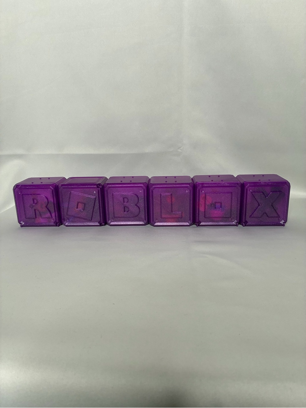 Roblox Purple Letter Block Toy Set - Kids Toys